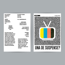Cortometraje, Una de suspense?. Un proyecto de Cine, vídeo, televisión, Dirección de arte y Diseño gráfico de María Constanza Lastra - 10.08.2015