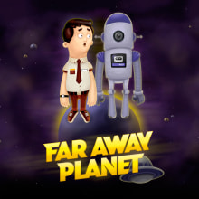 Far Away Planet. Traditional illustration, Animation, and Character Design project by Rafael García Méndez - 08.11.2015