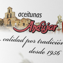 Roll up Aceitunas Andújar. Design gráfico projeto de Antonio Trujillo Díaz - 17.08.2015
