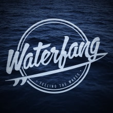 Waterfang. Un proyecto de Br, ing e Identidad, Diseño gráfico, Tipografía y Lettering de Carles Ivanco Almor - 13.08.2015