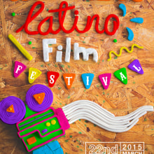 SAN DIEGO LATINO FILM FESTIVAL. Design, Traditional illustration, 3D, Art Direction, Arts, Crafts, Creative Consulting, Graphic Design, Sculpture, T, pograph, and Calligraph project by Rodrigo Zarain Rojas - 02.07.2015
