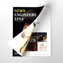 News Enginyers Xina. Design editorial, e Design gráfico projeto de Carles Ivanco Almor - 14.08.2015