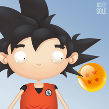Dragon Ball: Learning After Effects, del lápiz al movimiento. Um projeto de Ilustração, Motion Graphics e Animação de Josep Solé - 23.08.2015
