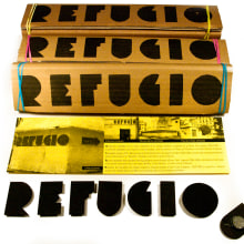 REFUGIO MAGNET. Design, Game Design, Graphic Design, Packaging, Product Design, T, and pograph project by Virginia Lorente Alegre - 03.09.2015
