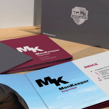 Dossier MenKeeper. Design, 3D, Br, ing e Identidade, e Design editorial projeto de Óscar Domínguez Leal - 25.02.2015