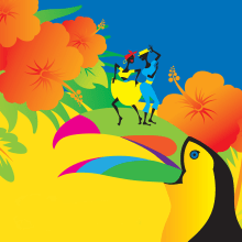 Tez Tour Caribbe. Ilustração tradicional, Design gráfico, e Marketing projeto de Ingrida Vilkas - 19.11.2014