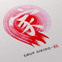 Grup Aikido-ka. Br, ing e Identidade, e Design gráfico projeto de Ingrida Vilkas - 26.08.2015