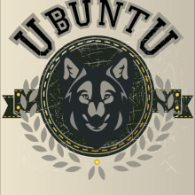 Ubuntu. Traditional illustration, and Character Design project by Sebastian Blandon Lopez - 08.28.2015