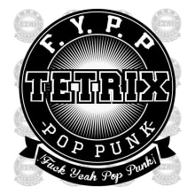 FYPP - Pop Punk -TETRIX. Design, Traditional illustration, Graphic Design, and Calligraph project by Sebastian Blandon Lopez - 08.28.2015