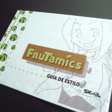FRUTAMICS - Ilustración - Guía de estilo. Traditional illustration, 3D, Br, ing, Identit, and Character Design project by Silvia Fernández-Pacheco - 09.17.2014