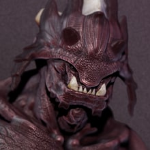 Demonic Beast (1r modelado 3D ). 3D, e Design de personagens projeto de Neo Hartz Brau - 30.08.2015