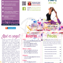 MAquetación de folletos. Projekt z dziedziny Projektowanie graficzne użytkownika Sara Aladrén Castillo - 30.08.2015