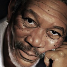 Morgan Freeman. Fine Arts project by Adrián Durá Reina - 02.02.2015