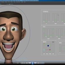 Character Rigging, Malcolm. Un projet de 3D, Animation , et Conception de personnages de Yolanda Afán - 02.09.2015