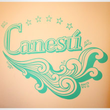 VINILOS CANESÚ. Design, Traditional illustration, and Graphic Design project by Ander Oliveira - 09.02.2015