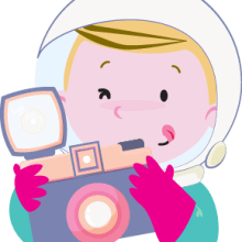 Diseño de iconos, personajes y avatares para app (de una escuela infantil). Ilustração tradicional projeto de Isabel Espert Suárez de Lezo - 03.09.2015