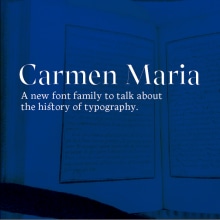 Carmen Maria (Preview) - Type@Paris 2015. Un proyecto de Diseño gráfico y Tipografía de Rafael Jordán Oliver - 07.09.2015