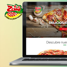 Zatis Pizza website. UX / UI, Web Design, and Web Development project by Edgar Chavez - 09.07.2015