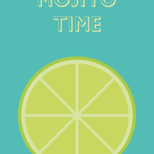 Mojito time. Un proyecto de Diseño gráfico de Ismael López Delgado - 08.09.2015