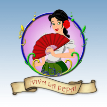 Cortometraje de animación  " ¡ Viva la Pepa!". Een project van Traditionele illustratie, Motion Graphics, Animatie, Ontwerp van personages y Film van Pepi Arroyo Olmedo - 08.09.2015