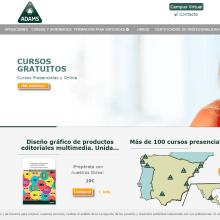 ADAMS. Consultoria criativa, Educação, e Marketing projeto de tuespejo.es - 28.02.2013