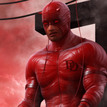 Daredevil. 3d. Un progetto di 3D, Animazione, Character design, Progettazione di giochi, Design di giocattoli e Fumetto di MARC MONS - 12.09.2015