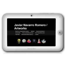 Pagina Web personal de Javier Navarro Romero. Design, Br, ing, Identit, and Web Design project by javiernavarroromero - 09.13.2015