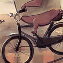 Bicicalendario . Ilustração tradicional, e Design gráfico projeto de Andrés Egea Aparicio - 14.09.2015