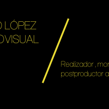 Pablo López Audiovisual Reel 2015. Publicidade, Motion Graphics, Cinema, Vídeo e TV, e Pós-produção fotográfica projeto de Pablo López Flórez - 18.09.2015