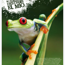 Fustakia: campaña gráfica para marca de parquet ecológico. Un proyecto de Dirección de arte de Pablo Elorriaga Grande - 14.04.2009