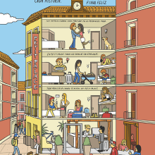 Petit Palace. Un proyecto de Ilustración tradicional y Diseño editorial de Pablo ientile - 21.09.2015
