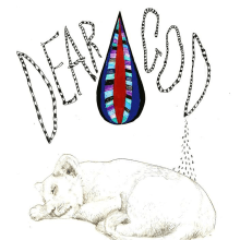 Cartel Dear God. Un proyecto de Diseño, Ilustración tradicional y Diseño gráfico de Javier Navarro Romero - 22.09.2015