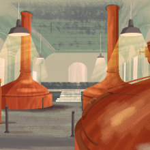 Beer Institute. Un proyecto de Ilustración tradicional de David Pocull - 22.09.2015