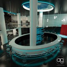 Discoteca_. Un projet de Design , 3D, Architecture, Architecture d'intérieur , et Design d'intérieur de Alberto Gonzalez Olmos - 22.09.2015