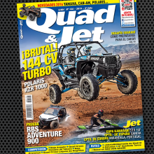 Diseño de portada de la revista Quad & Jet. Design editorial projeto de ANTONIO BARBERO ALMODÓVAR - 23.09.2015