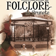 Revista I Festival Internacional de Folclore de Brunete. Un proyecto de Diseño gráfico de Vanessa Maestre Navarro - 07.08.2015