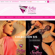 Tienda Online Solher Jioas. Un proyecto de Diseño Web y Desarrollo Web de Henry Avila Design - 23.08.2015
