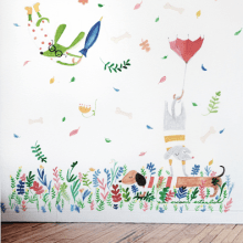 Wall Mural - Wall Ideas -  Kid's Room Walls . Un proyecto de Ilustración tradicional, Bellas Artes y Pintura de eva escoms estarlich - 23.09.2015
