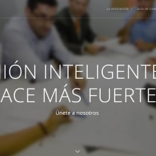 www.asocoin.com - Web con panel interno para trabajadores.. Web Design projeto de Juan Bares - 23.09.2015