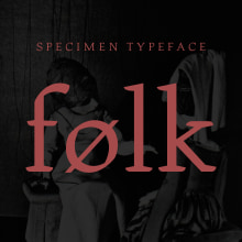 Folk Font. Un proyecto de Tipografía de Daniel Vidal - 24.09.2015