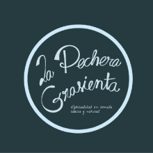 Imagen corporativa para el bar La Pechera Grasienta. Un proyecto de Br e ing e Identidad de Aurora M Moreno - 24.09.2015