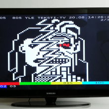 Museum of Teletext Art MUTA. Traditional illustration, and Fine Arts project by Raquel Meyers - 08.13.2015