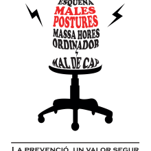 Línea gráfica "Prevención de riesgos laborales". Un proyecto de Diseño gráfico de Ana Avila - 26.04.2015
