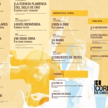 El Corral  Temporada 2013/14 - Sábana Temporada. Artes plásticas, Design gráfico, Colagem, e Design de cartaz projeto de Roberto García - 27.09.2015