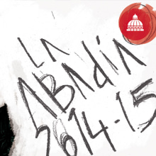Teatro de La Abadía. Propuesta Temporada 2014/15. Artes plásticas, Design gráfico, e Design de cartaz projeto de Roberto García - 27.09.2015