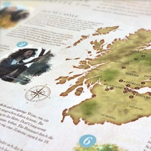 Outlander & VisitScotland. Design, Marketing, and Web Design project by Rod Tena - 09.28.2015