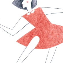 Shall we dance?. Ilustração tradicional projeto de Sonia Rico - 28.09.2015