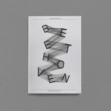 Beethoven Magazine. Ilustração tradicional, Direção de arte, Design editorial, e Design gráfico projeto de Manel Portomeñe Marqués - 28.09.2015