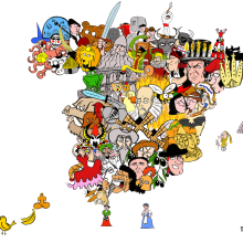 España. Un proyecto de Ilustración tradicional y Marketing de Luca Mendieta - 29.09.2015