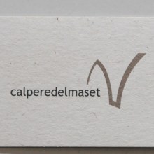 Logo CalPereDelMaset. Un proyecto de Br, ing e Identidad y Diseño gráfico de Ignacio Ballesteros Díaz - 30.09.2015